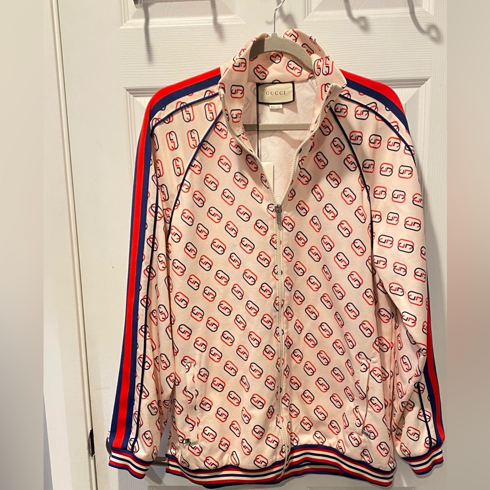 *NWT* Authentic GUCCI interlocking GG Track Jacket *SIZE Large